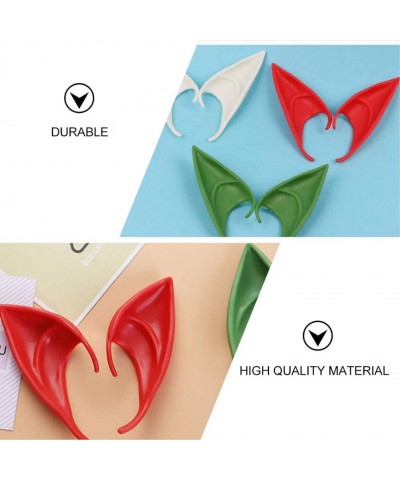 5 Pair Elf Ears Cosplay Fairy Pixie Elf Ears Anime Party Dress Up Costume Halloween Elf Ears Masquerade Accessories for Chris...