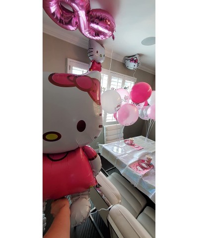 JEWELESPARTY 6PC HELLO KITTY FOIL BALLOONS PARTY BALLOON DECORATIONS SUPPLIES THEME IDEA CELEBRATION HAPPY BIRTHDAY $25.62 Ki...