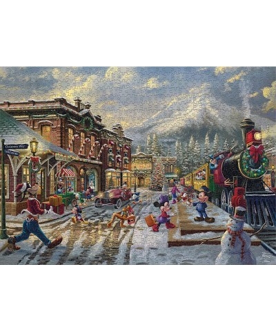 Thomas Kinkade - Holiday - Candy Cane Express - 1000 Piece Jigsaw Puzzle $27.34 Jigsaw Puzzles