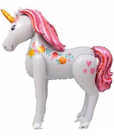 Unicorn Airwalker Balloon 46" Giant Unicorn Party Balloon 3D Magical Foil Balloon Kids Girl Birthday Party Decorations $25.46...