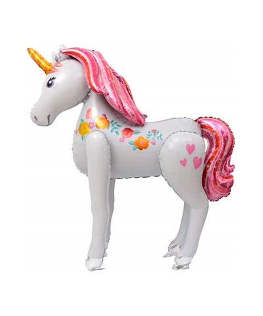 Unicorn Airwalker Balloon 46" Giant Unicorn Party Balloon 3D Magical Foil Balloon Kids Girl Birthday Party Decorations $25.46...