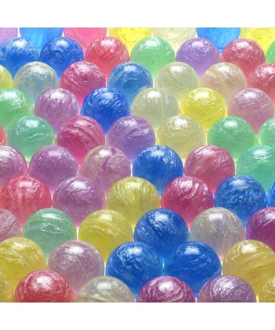 Bouncy Balls - 100 Pcs Small Bouncing Balls - 1 Inch Glacial Ice Bounce Balls - 25 mm Little Balls for Kids - Bouncy Balls Pa...