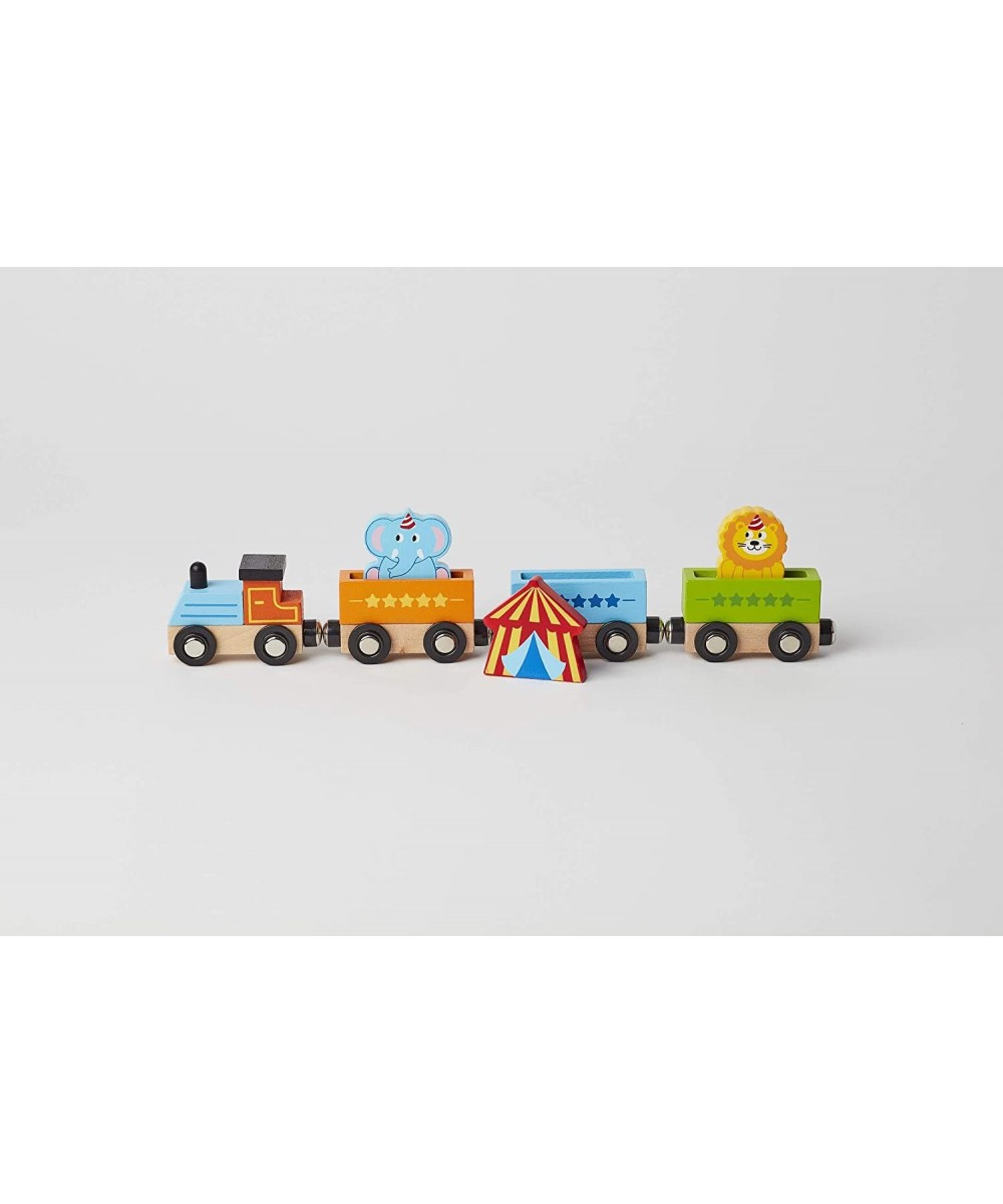 Wood Toy Train Playset - Circus Train $20.16 Toy Vehicle Playsets