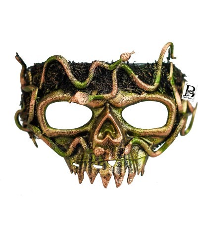 Medusa Skull Masquerade Mask Snake Costume Devil Evil Party Mask Halloween Cosplay Goblin Voodoo Mardi Gras Mask $44.75 Kids'...