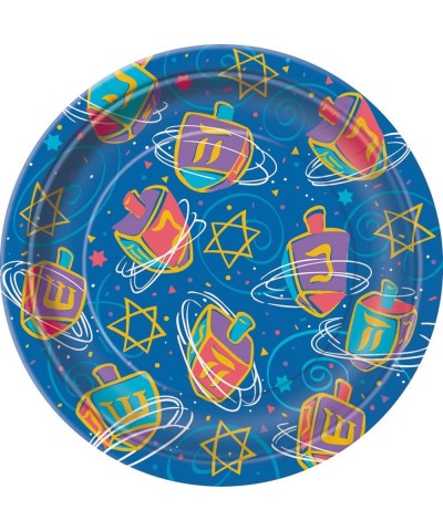 Festive Hanukkah Dessert Plates 8ct $17.72 Kids' Party Tableware