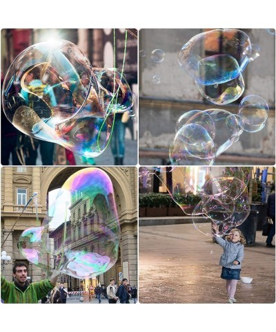 Bubble Wand Stainless Steel Telescopic Design Bubble Blower Wands Outdoor Giant Bubble Maker Toys for Boys Girls Adults Birth...