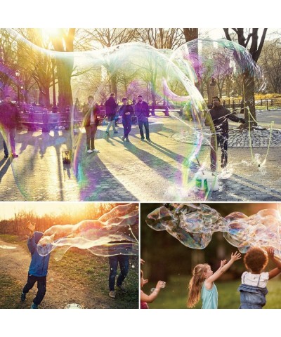 Bubble Wand Stainless Steel Telescopic Design Bubble Blower Wands Outdoor Giant Bubble Maker Toys for Boys Girls Adults Birth...