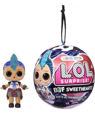 LOL Surprise BFF Sweethearts Punk Boi Doll with 7 Surprises Surprise Doll Boy Doll Accessories $38.42 Dolls