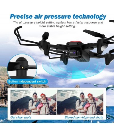 Drone with Camera 4K Drones for adults WiFi FPV RC Quadcopter with Gesture Control 3D FlipFoldable Mini Drones Toys Gifts for...