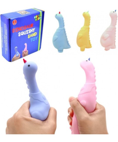 Dinosaur Stretchy Sensory Sand Toy Figures for Kids- Stress and Anxiety Relief (3 Pack) $33.90 Miniature Novelty Toys