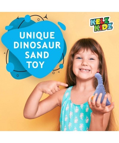 Dinosaur Stretchy Sensory Sand Toy Figures for Kids- Stress and Anxiety Relief (3 Pack) $33.90 Miniature Novelty Toys