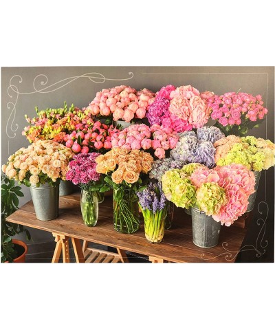 Flower Shop Jigsaw Puzzles 1000 Pieces for Adults Teens and Kids $28.60 Jigsaw Puzzles