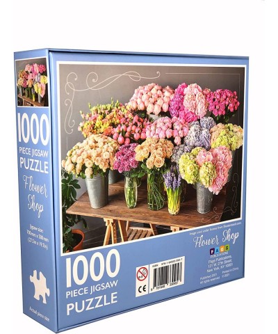 Flower Shop Jigsaw Puzzles 1000 Pieces for Adults Teens and Kids $28.60 Jigsaw Puzzles