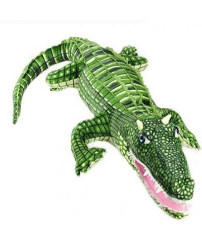 Realistic Stuffed Crocodile Body Curled Dolls Plush Alligator Toys Over 40 Inches $62.69 Stuffed Animals & Teddy Bears