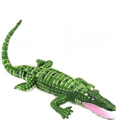 Realistic Stuffed Crocodile Body Curled Dolls Plush Alligator Toys Over 40 Inches $62.69 Stuffed Animals & Teddy Bears