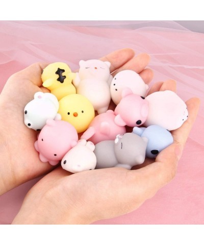 Mochi Squishy Toys Valentine Day Party Favors 25pcs Mini Kawaii Squishies Goodie Bag Stuffers Idea Treasure Box Toys for Clas...