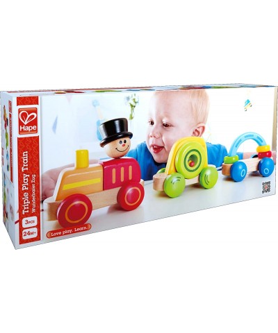 Wooden Railway Triple Play Wooden Train Set $59.80 Early Development & Activity Toys