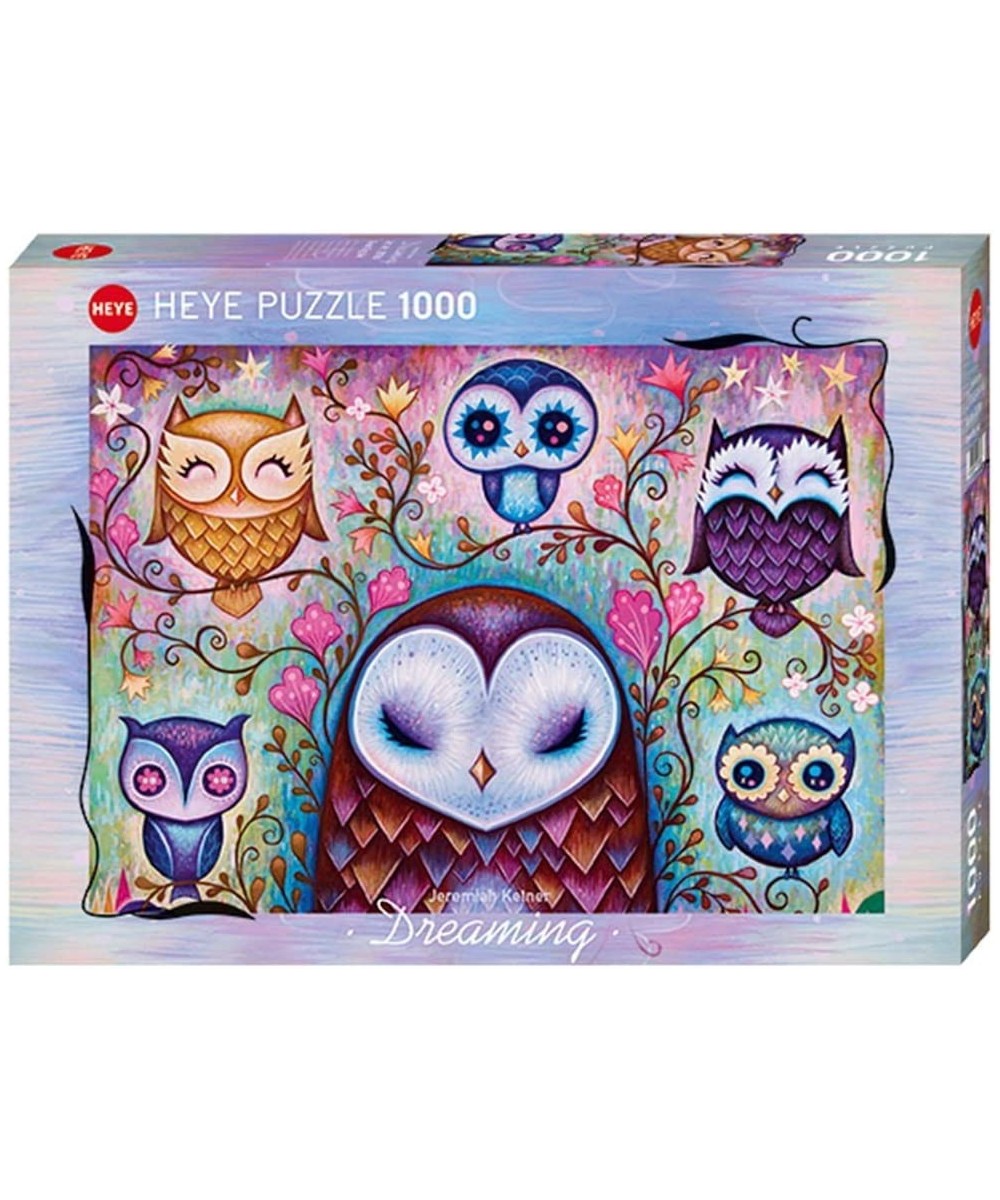 29768 Great Big Owl Puzzle (1000-Piece) Silver $46.62 Jigsaw Puzzles