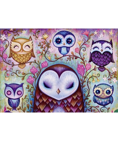 29768 Great Big Owl Puzzle (1000-Piece) Silver $46.62 Jigsaw Puzzles