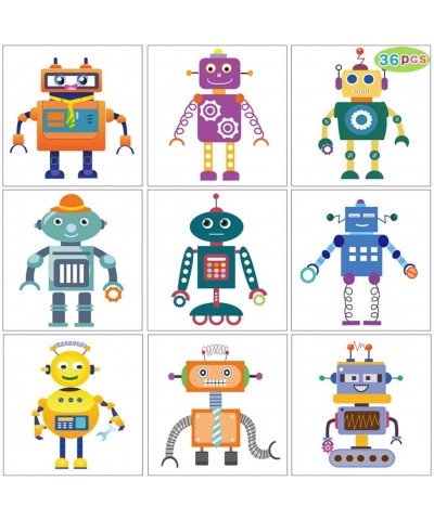 Robot Sticker for Kids & Toddlers Kids Stickers Make a Face Sticker Sheets Make Your Own Sticker. 36 PCS Kid's Crafts as Gift...