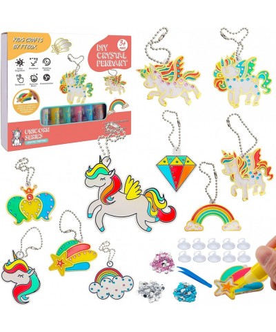 Create Your Own Unicorn Window Art DIY Unicorn Window Suncatchers Crystal Pendant Arts and Craft Kits for Kids Ages 3-12 $28....