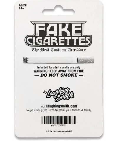 Fake Cigarettes (Pack of 6) - Realistic Movie Stage & Costume Theatre Props - Harmless Fake Cigs for Dress Up Halloween Gangs...