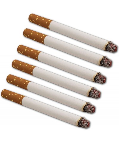 Fake Cigarettes (Pack of 6) - Realistic Movie Stage & Costume Theatre Props - Harmless Fake Cigs for Dress Up Halloween Gangs...