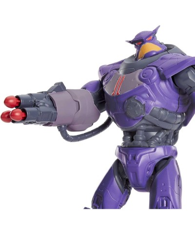 Disney Pixar Lightyear Zurg 10-in Tall Action Figure 13 Posable Joints Authentic Detail Movie Collector Toy Kids Gift Ages 4 ...