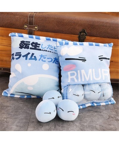 Anime That Time I Got Reincarnated as a Slime Tempest Rimuru Removable Fluffy Animal Plush Doll Removable Plush Pillow Intern...