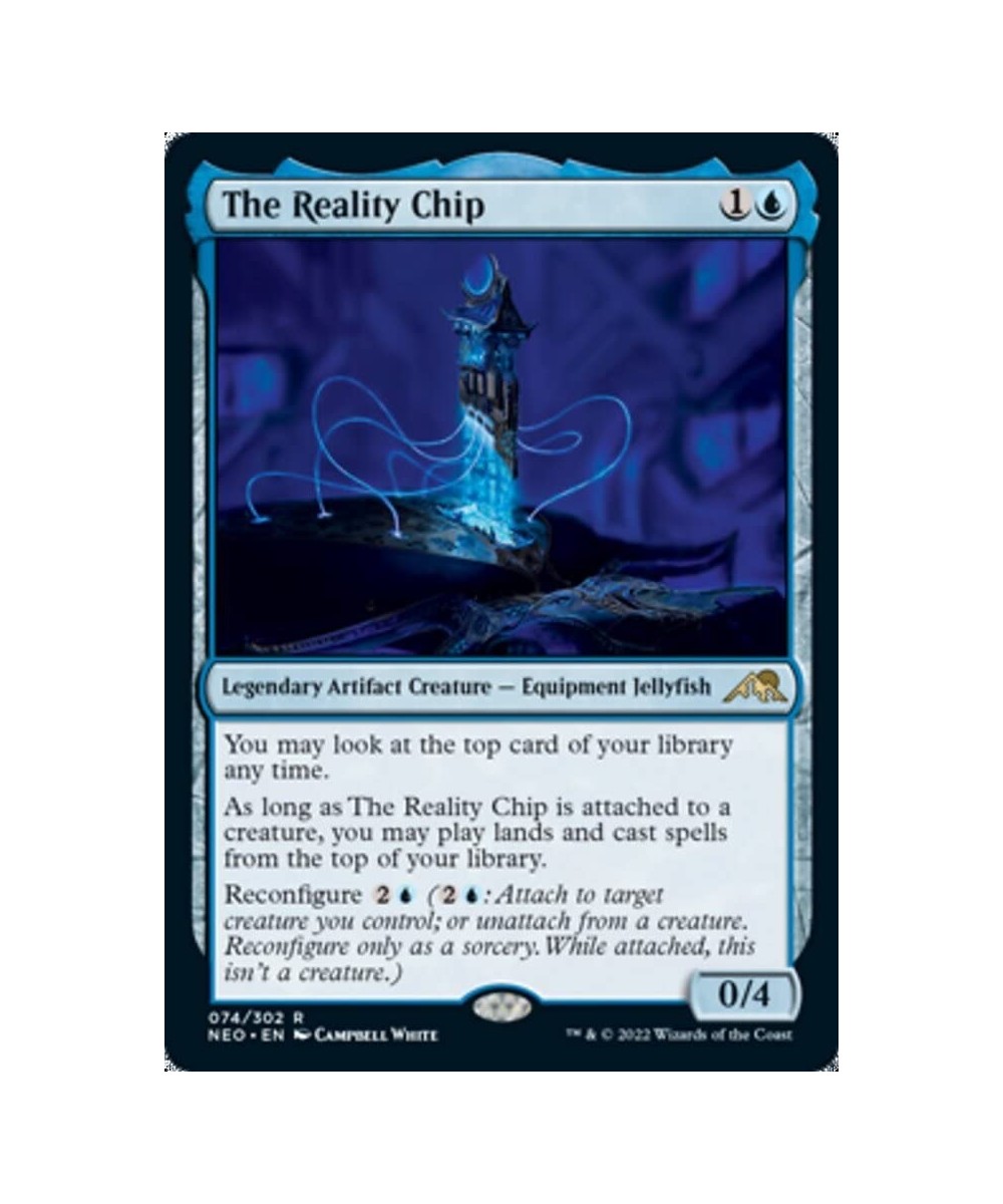 Magic: the Gathering - The Reality Chip (074) - Kamigawa: Neon Dynasty $14.30 Trading Cards & Accessories