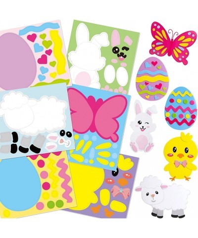 Easter Egg Magnet Craft Kit Foam Animal Stickers for Kids Party Activities 12 Pack $19.17 Craft Kits