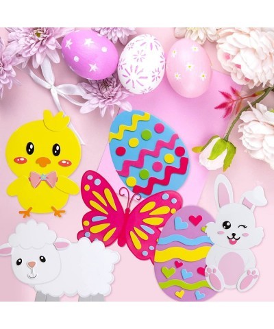 Easter Egg Magnet Craft Kit Foam Animal Stickers for Kids Party Activities 12 Pack $19.17 Craft Kits