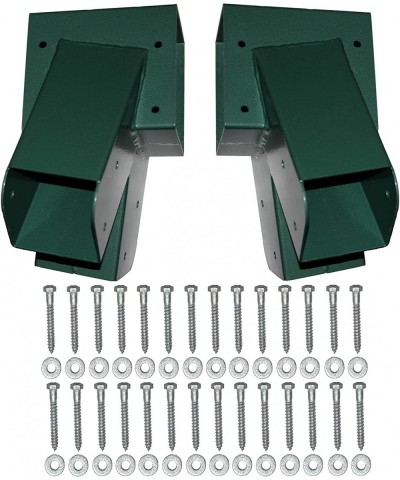 2 Pack Swing Set Brackets – Premium Heavy Duty Steel A-Frame Bracket w/ Hardware - Includes Wood Screws & Washers $62.72 Play...