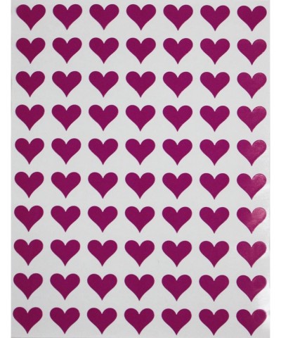 Mini Heart Stickers for Decoration 1/2 inch Label Hearts for Arts Crafts Party Supplies and Scrapbooking 1050-Pack (Purple) $...