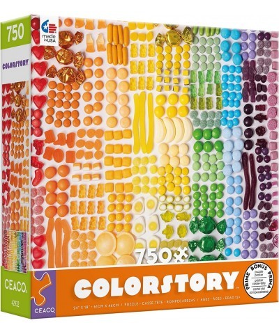 Colorstory - Candy - 750 Piece Jigsaw Puzzle $16.37 Jigsaw Puzzles