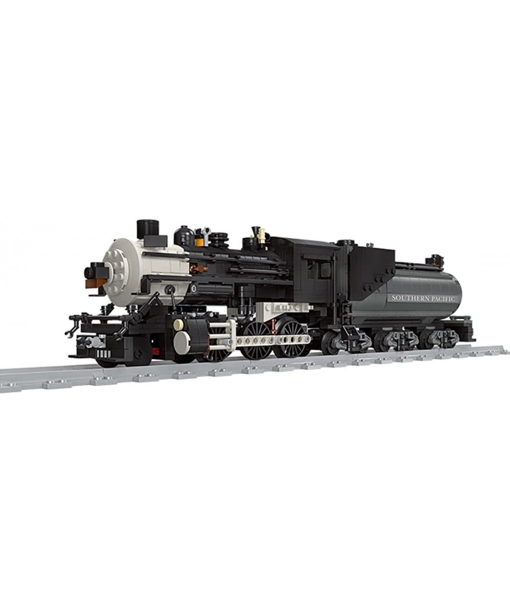 Train Building Bricks 1136+Pieces Retro Steam Trains Building Blocks Set with Train Track $80.34 Toy Building Sets