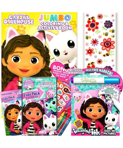 Gabby's Dollhouse Coloring and Activity Books Bundle with Imagine Ink Coloring Book Play Pack Stickers and More $30.27 Kids' ...