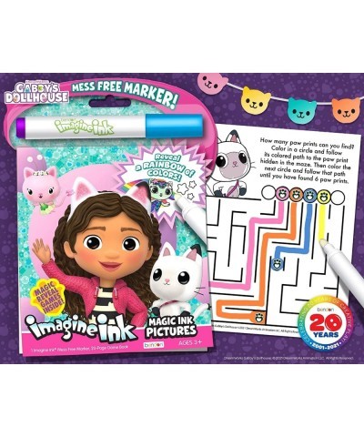 Gabby's Dollhouse Coloring and Activity Books Bundle with Imagine Ink Coloring Book Play Pack Stickers and More $30.27 Kids' ...