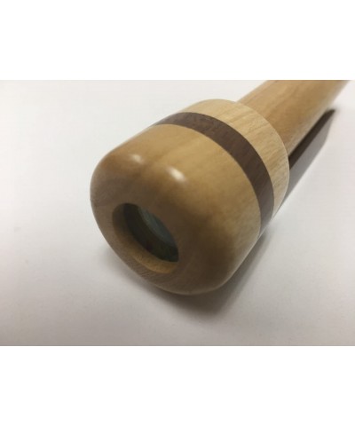 Kaleidoscope in Solid Jalneem Wood 5 1/2 Inch Barrel Separate Turning Chamber Accented with Walnut. Handcrafted in U S A ! $6...