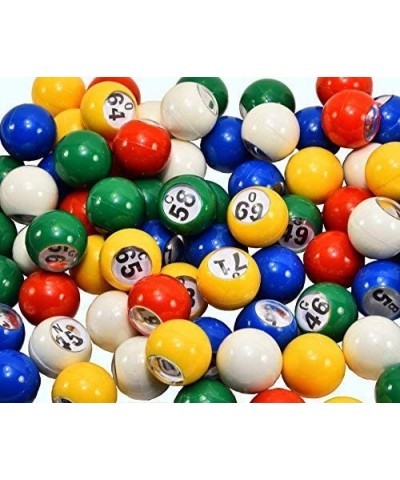 - Premium Multicolored Bingo Balls - Easy Read Window - 7/8" - 75 Count - for Large Group Games Bingo Halls & Recreational Ac...