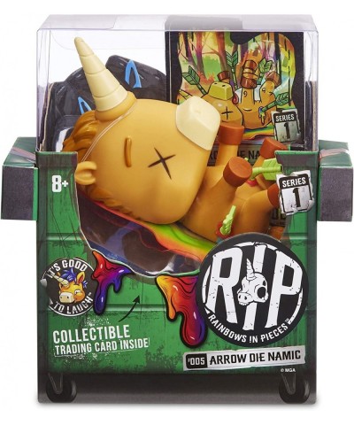 R.I.P. Rainbows in Pieces Gnarly Messed Up Unicorn Character Arrow Die Namic Multicolor $17.56 Kids' Play Animal Figures