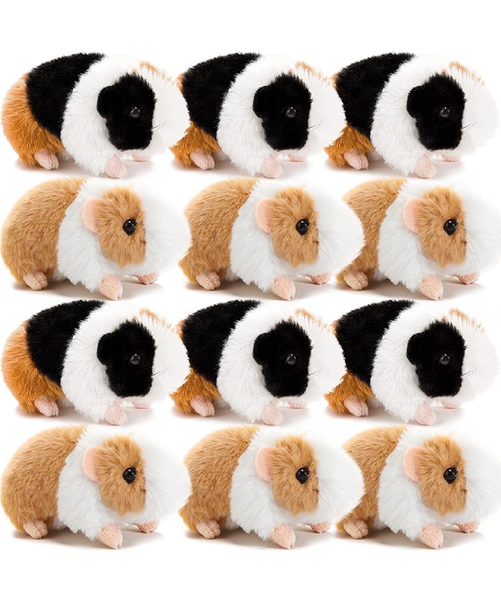 12 Pieces Guinea Pig Stuffed Animal Bulk Plush Toy Small Stuffed Doll with Chain for Kid Boy Girl Party Favors Goodie Bag Fil...