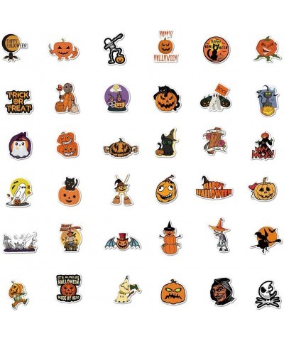 50 Pcs Halloween Stickers Waterproof Vinyl Stickers for Water Bottle Laptop Bike Luggage Skateboard Funny Party Pumpkin Stick...