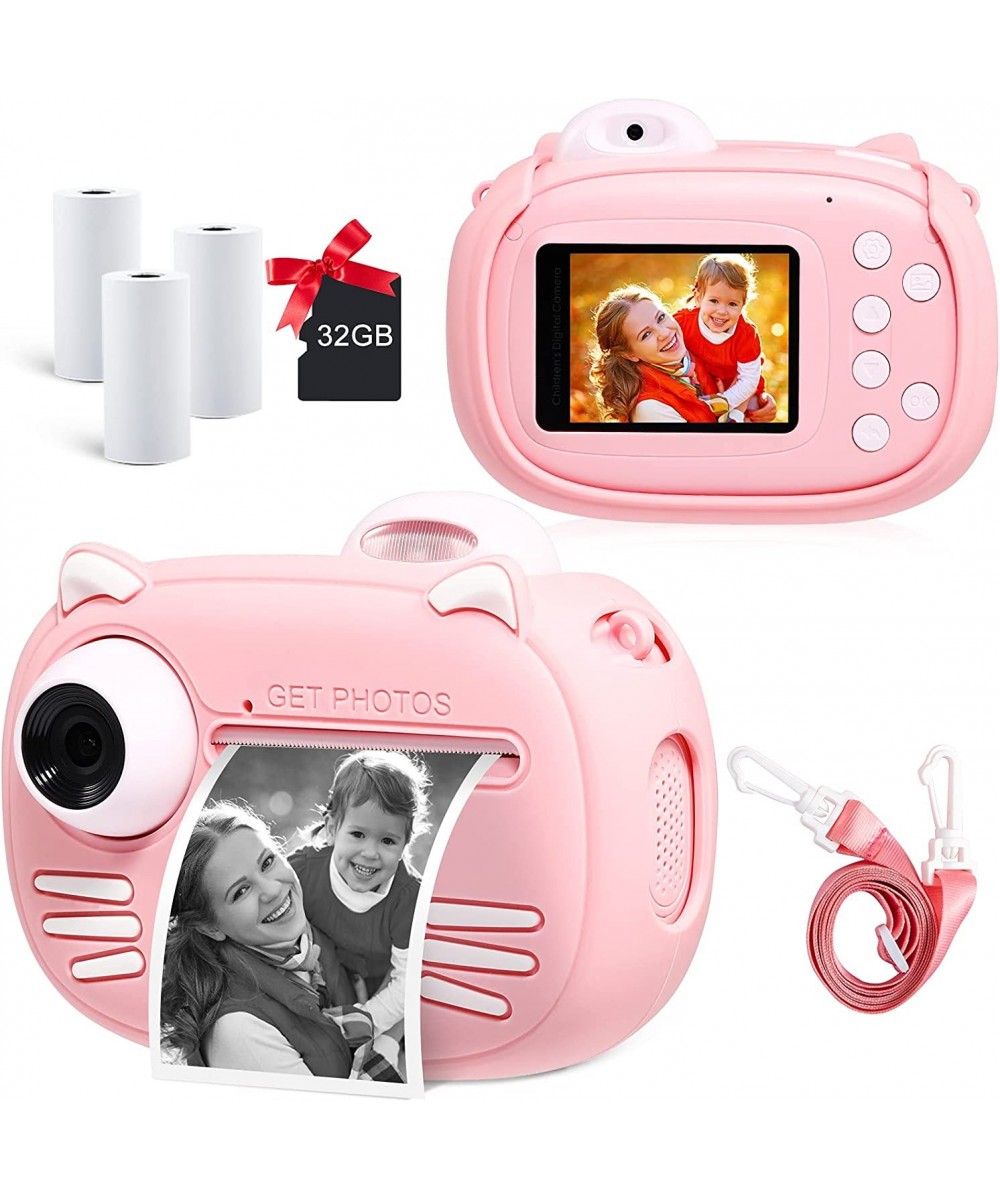 Instant Camera for Kids Camera for Girls 40MP Kids Digital Camera 2.4" Screen Toddler Camera Kids Selfie Video Camera Childre...