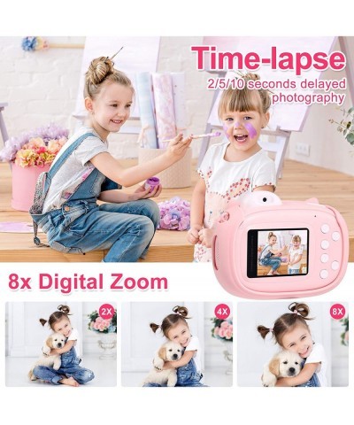 Instant Camera for Kids Camera for Girls 40MP Kids Digital Camera 2.4" Screen Toddler Camera Kids Selfie Video Camera Childre...