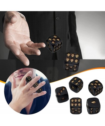 5 Pcs Skull Dice 3D Skeleton Dice Creative Bones Dice Novelty Halloween Dice for Board Game for Club Pub Party Games $17.60 G...