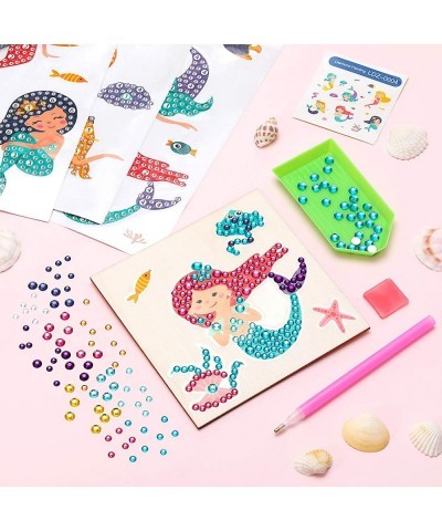 Arts and Crafts for Kids 5D Mermaid Diamond Painting Kits Diamond Painting Stickers for Kids Boys Girls Toddler Ages 4-6 6-8 ...