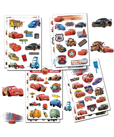 8 Sheets Car Tattoos for Kids Race Car Party Supplies Truck Party Favors for Kids Boys Girls Truck Car Birthday Party Decorat...