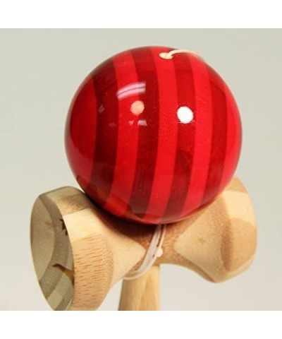 Bamboo Kendama - Vibrant Translucent Color (Red) $41.91 Yo-Yos