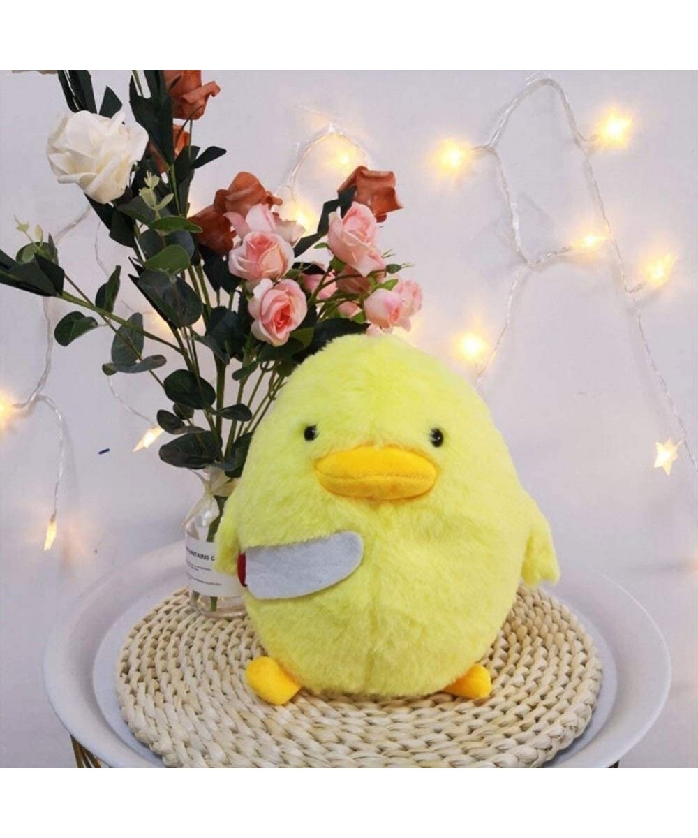 Plush Doll Figurine Toy Pet Pillow Animal 30cm Cartoon Duck with Knife Plush Toy Cute Hamster Animal Stuffed Plush Dolls for ...